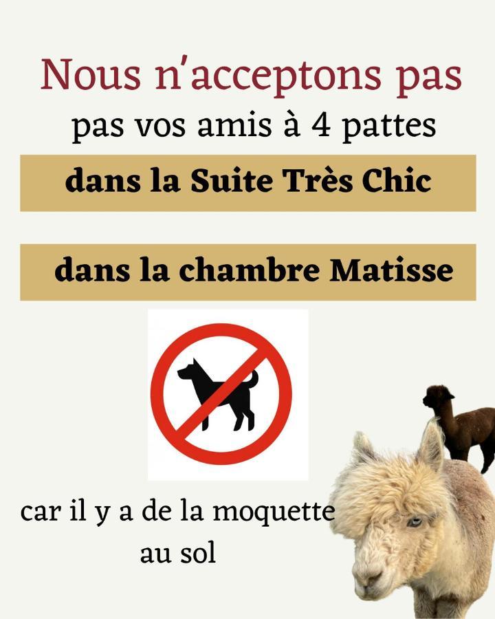 The Alpaca B&B Chalais  Екстериор снимка