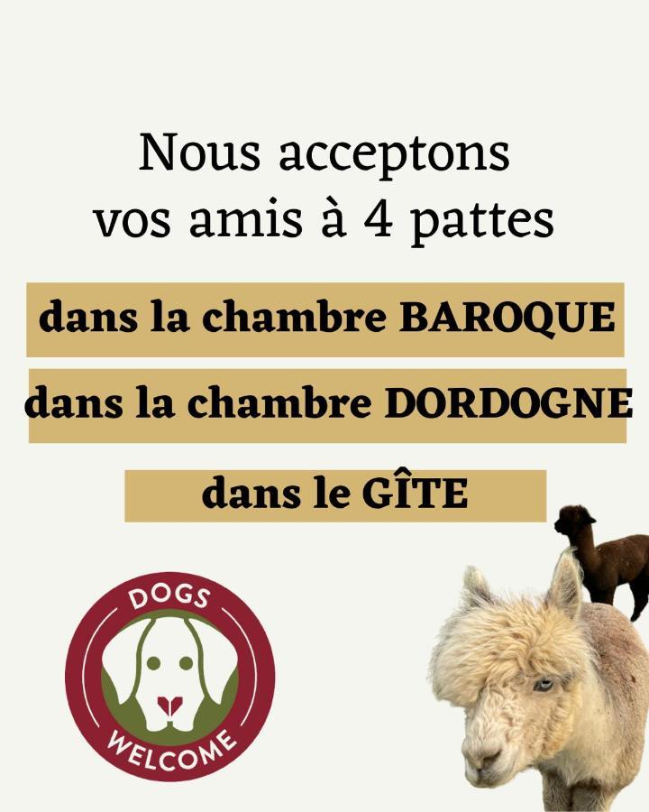 The Alpaca B&B Chalais  Екстериор снимка
